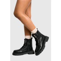 Chaussures De Randonnée À Lacets Pour Pieds Larges - Noir - 37, Noir