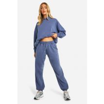 Jogger Oversize Délavé - Bleu Jean - S, Bleu Jean