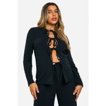 Maternité - Cardigan De Grossesse Côtelé - Noir - 36, Noir