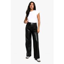 boohoo Femmes Maternite - Pantalon de Grossesse Slim a Coutures Apparentes | Noir | Taille: 42