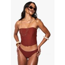 Premium Hipster Bikini Brief - Orange Rouille - 36, Orange Rouille