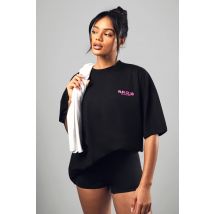 Dsgn Studio Sport Run Club Oversized T-Shirt - Noir - 34, Noir