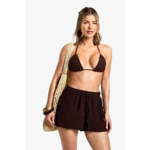 Shorts Essentiels Pour La Plage - Marron Chocolat - S, Marron Chocolat