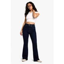 Le Jean Évasé À Taille Haute - Bleu Indigo - 8/30L, Bleu Indigo