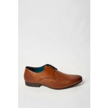 Mens Tan Leather Smart Derby Shoes