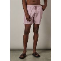 Mens Pink Print Swim Shorts