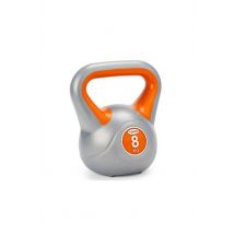 York 8kg Vinyl Kettlebell in Orange