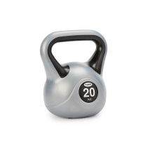 York 20kg Vinyl Kettlebell in Grey