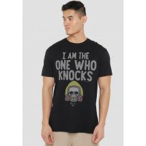 Breaking Bad I Am The One Who Knocks T-Shirt, Black | Size: 4X-Large
