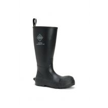 Muck Boots Men Mudder Tall Safety Wellington S5 in Black | Size: 4