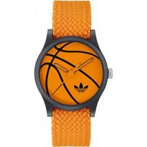 adidas Originals AOSY25026 Game One 39mm Quartz Watch in Orange
