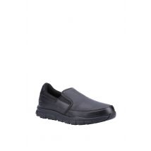 Skechers Men Nampa Groton Occupational Shoes in Black | Size: 7