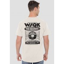 Stranger Things Hawkins Hitmakers Front Back T-Shirt, Natural in Beige | Size: 3X-Large