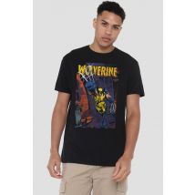 Marvel Wolverine Backstreet Strike T-Shirt, Black | Size: 3X-Large