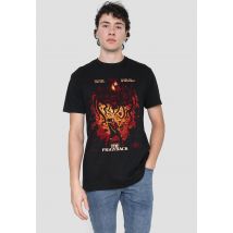 Stranger Things Eddie Munson Poster T-Shirt, Black | Size: 3X-Large