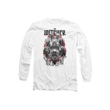 The Witcher - The Wild Hunt Long Sleeve T-Shirt, White | Size: Medium