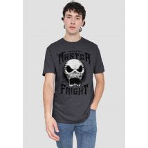 Disney The Nightmare Before Christmas Master Of Fright Scream T-Shirt, Charcoal in Grey | Size: X-Large