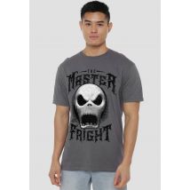 Disney The Nightmare Before Christmas Master Of Fright Scream T-Shirt, Charcoal in Grey | Size: 2X-large