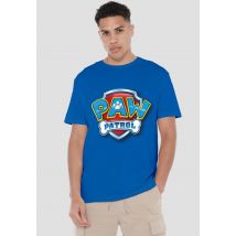 Paw Patrol 3D Logo Unisex T-Shirt, Royal Blue | Size: large
