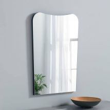 Yearn Mirrors Irregular Frameless Black Mirror 79(h)x56cm(w)