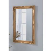 Yearn Mirrors French Style Carved Mirror Gold 116x90cm