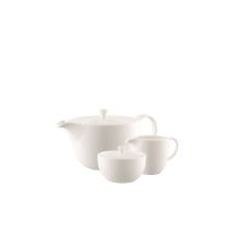 Belleek Living 'Erne' Tea set in White