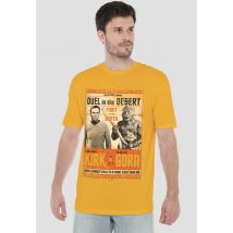 Men Star Trek Duel In The Desert T-Shirt, Gold | Size: 3X-Large