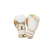 Reebok Boxing Gloves - White and Gold | Size: 14oz