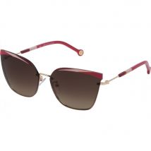 Carolina Herrera SHE147-640H33 Sunglasses in Brown