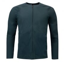 Oakley Men Radskin Shell Water Repellant Jacket Zip Up Top in Grey | Size: Medium