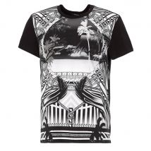 Balmain Men Resort Logo Black T-Shirt | Size: X-Large
