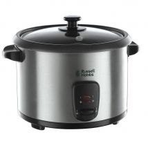 Russell Hobbs Rice Cooker and Steamer, 1.8L in Silver