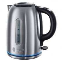 Russell Hobbs Quiet Boil Brushed Stainless Steel Kettle in Silver