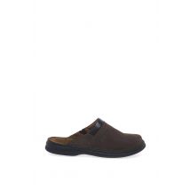 Josef Seibel Men 'Max' Leather Mules in Dark Brown | Size: 9