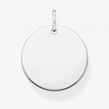 THOMAS SABO Silver Plain Disc Pendant PE927-001-21