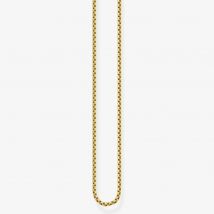 THOMAS SABO Gold Plated Venetian Box Chain KE2227-413-39-L50v | Size: Adjustable