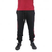 Philipp Plein Men Oddity Black Sweat Pants | Size: X-Large