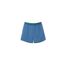 Bottega Veneta Men Polyamide Swim Short with Elastic Waist and Adjustable Drawstring - in Blue | Size: 34