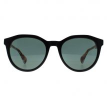 Ted Baker Men Round Black and Tortoise Green TB1721 Finley