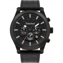 Timberland Men TBL.15661JSB-02 48mm Quartz Watch in Black