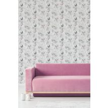 Superfresco Easy Origami Florals White Wallpaper