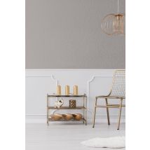 Boutique Marquise Textured Plain Wallpaper in Beige