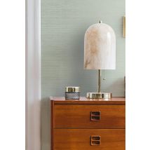 Boutique Gilded Textured Plain Wallpaper in Green