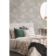 Fresco Gold Marbled Contemporary Wallpaper