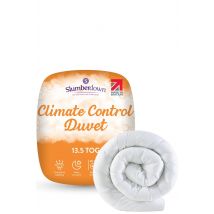Slumberdown Climate Control 13.5 Tog Winter Duvet in White | Size: King
