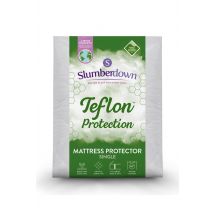 Slumberdown Teflon Mattress Protector in White | Size: Double