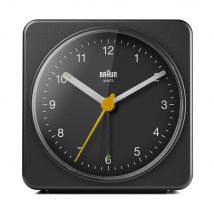 Braun Classic Analogue Alarm Clock in Black