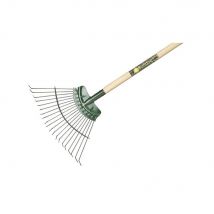 Bulldog Premier Springbok Rake Ash Shaft in Green