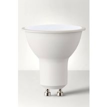 ValueLights 8 Pack GU10 White Thermal Plastic Spotlight LED 5W Warm White 3000K 400lm Light Bulb