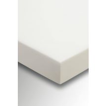Helena Springfield 'Plain Dye' Polycotton Fitted Sheet in Ivory | Size: Double Fitted